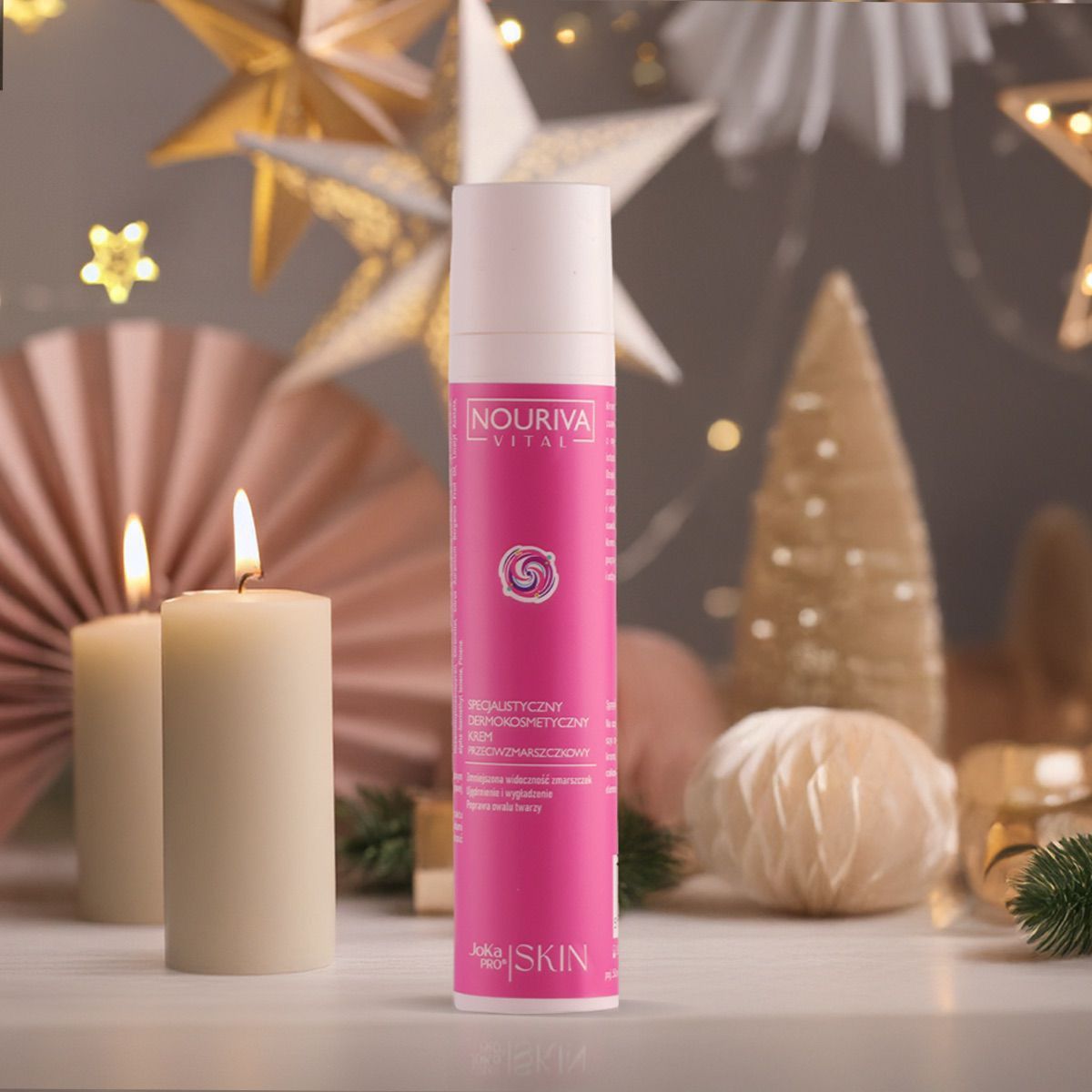 NOURIVA_PRZECIWZMARSZCZKOWY Specjalistyczny Dermokosmetyczny Krem Przeciwzmarszczkowy 50ml - obrazek 1