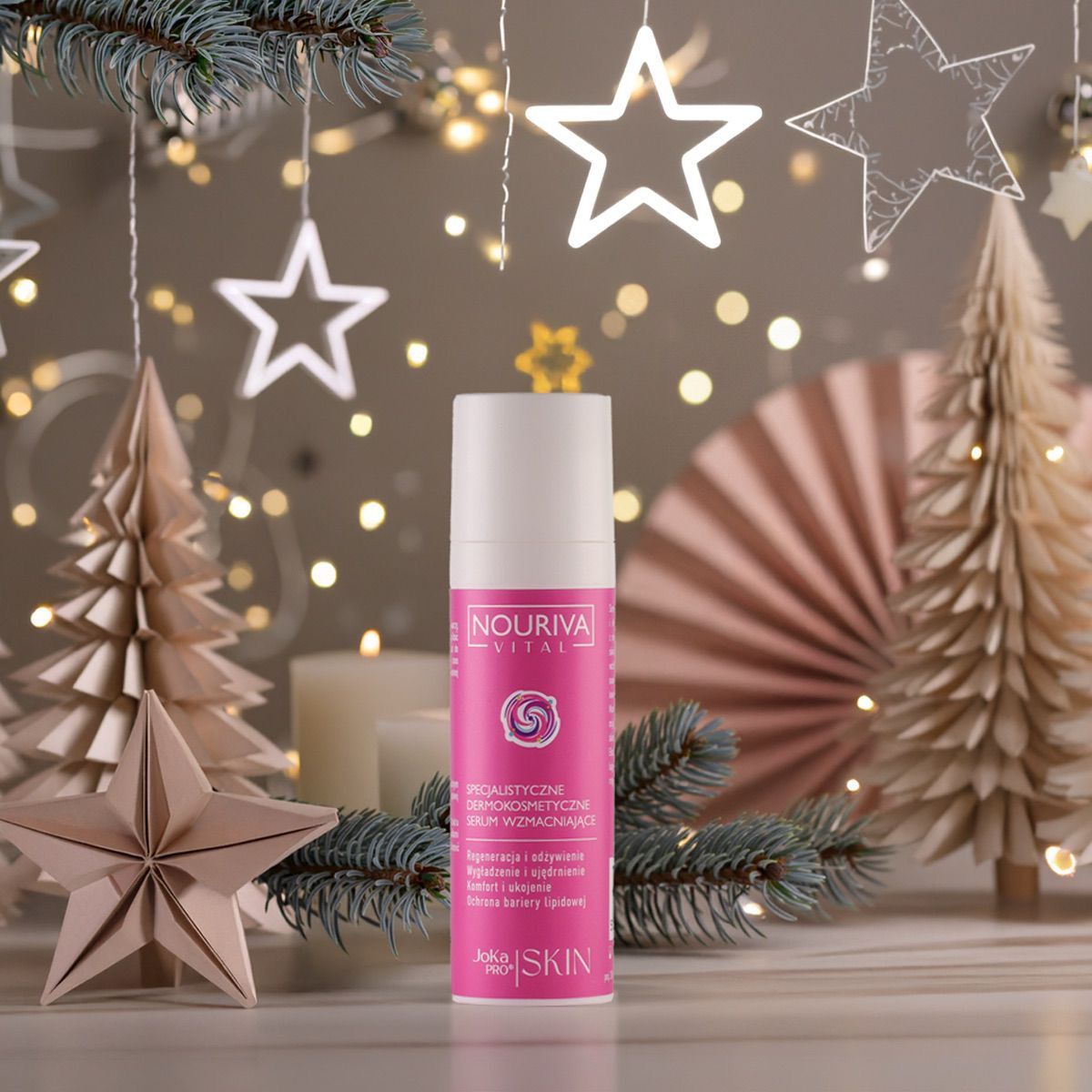 NOURIVA_serum Specjalistyczne Dermokosmetyczne Serum Wzmacniające 30ml - obrazek 1