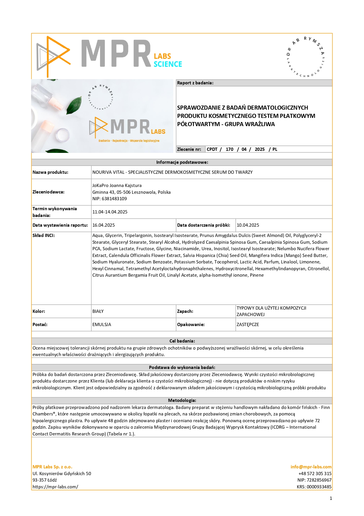 CPDT_170_04_2025_PL_W_JoKaPro_NOURIVA VITAL - SPECJALISTYCZNE DERMOKOSMETYCZNE SERUM DO TWARZY_page-0001