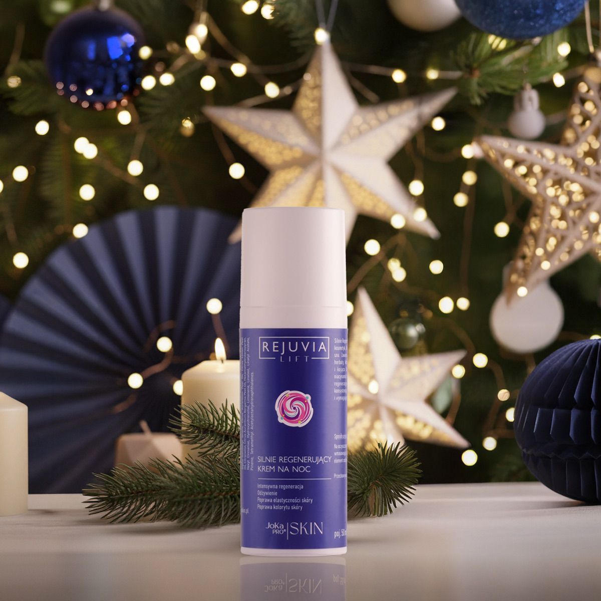 REJUVIA _NANOC Silnie Regenerujący Krem Na Noc 50 ml - obrazek 1