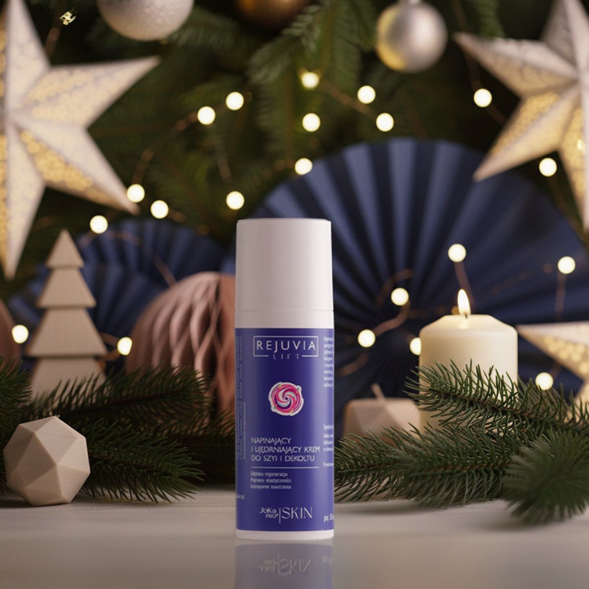 REJUVIA _SZYJADEKOLT Napinający i Ujędrniający Krem Do Szyi i Dekoltu 50 ml - obrazek 1