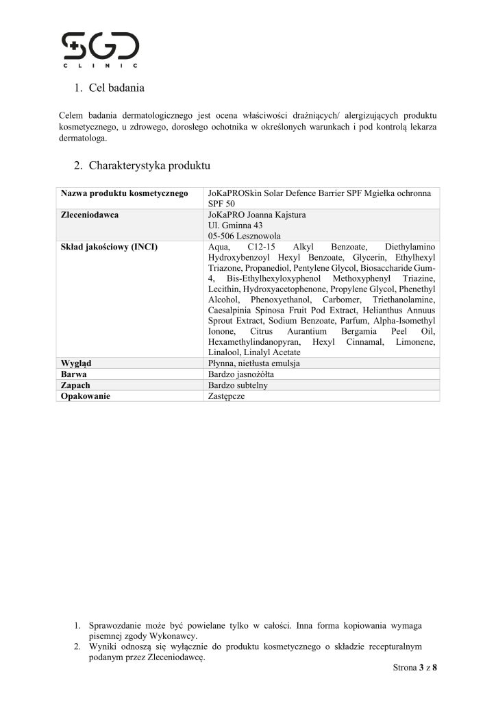 P-240-2026 JoKaPROSkin Solar Defence B arrier SPF Mgiełka ochronna SPF 50-obrazy-2